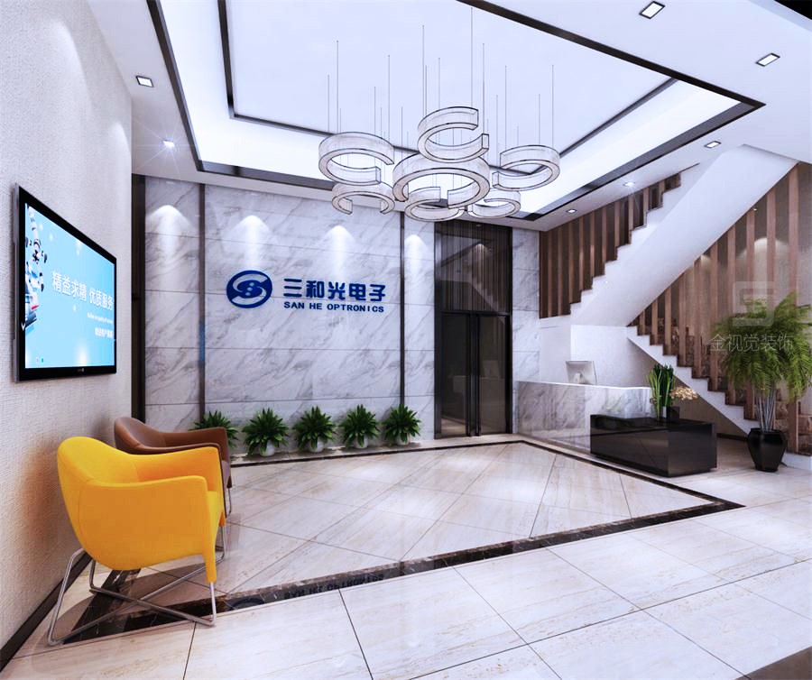 公司辦公室前臺設(shè)計(jì)